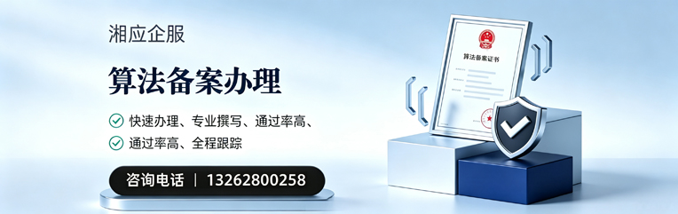 枣庄算法备案申报服务