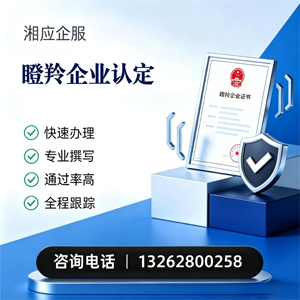 枣庄瞪羚企业认定申报服务