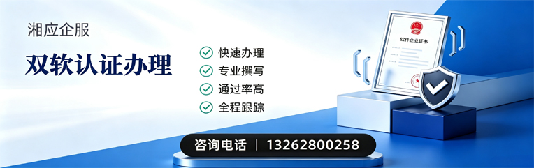 枣庄双软认证申报服务